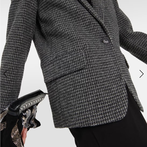 Isabel Marant Etoile Kerstin Wool Blazer. - Picture 3 of 7